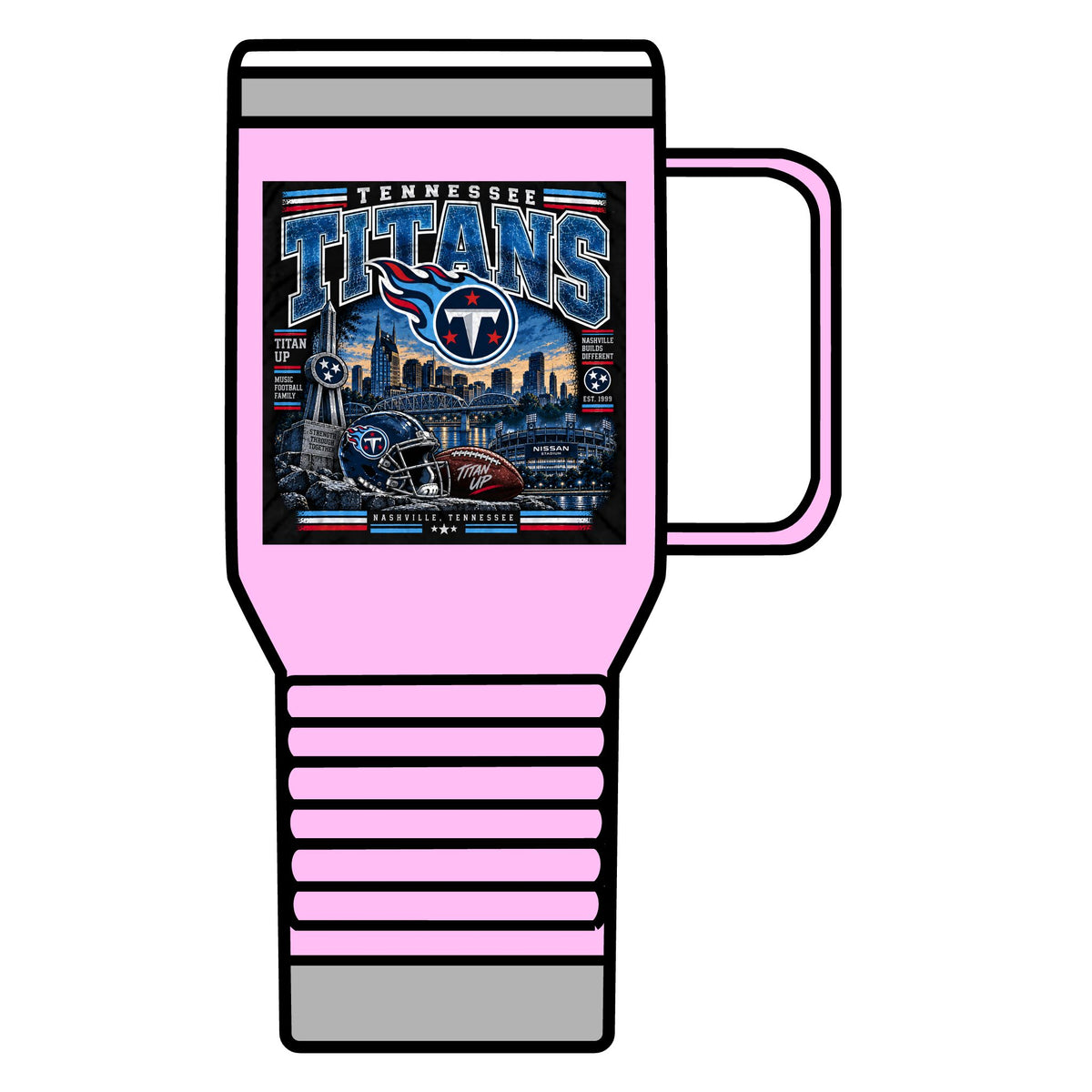 Tennessee Titans Nashville Pride - 20oz Insulated Mug