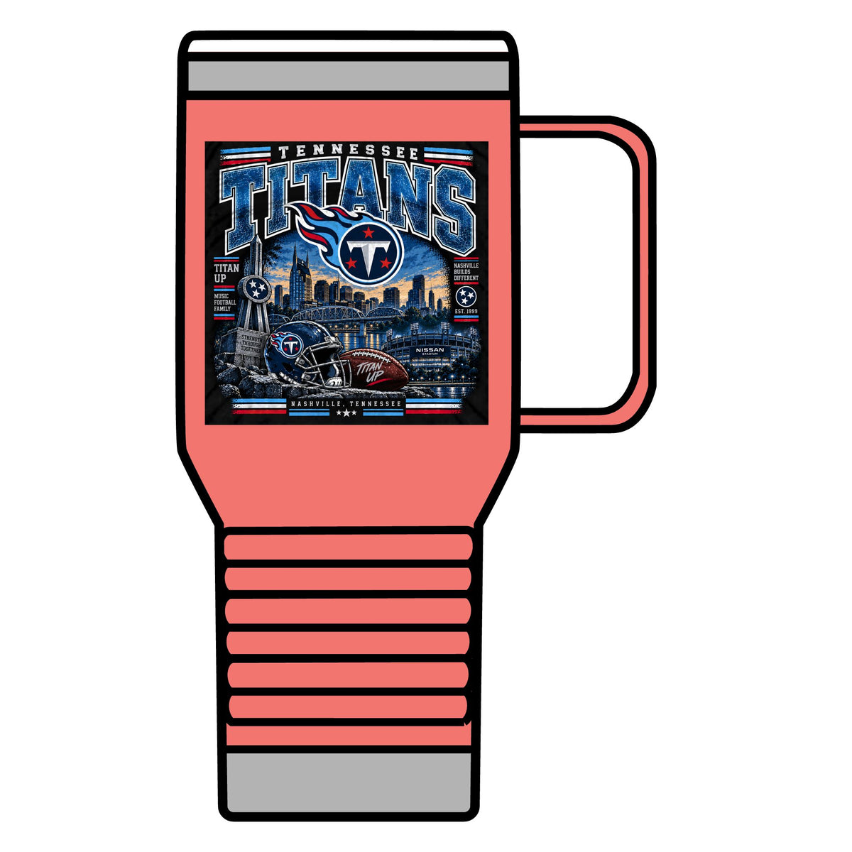 Tennessee Titans Nashville Pride - 20oz Insulated Mug