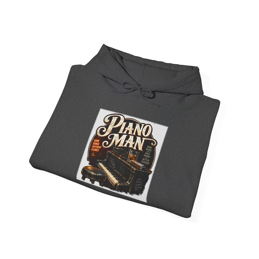 Piano Man Retro Bar - Hoodie