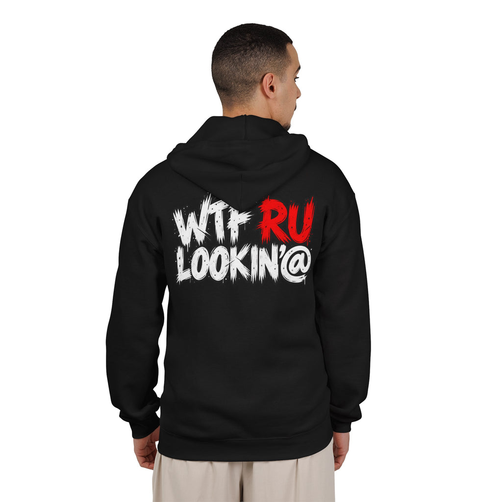 WTF RU LOOKIN AT - Full-Zip Hooded Sweatshirt