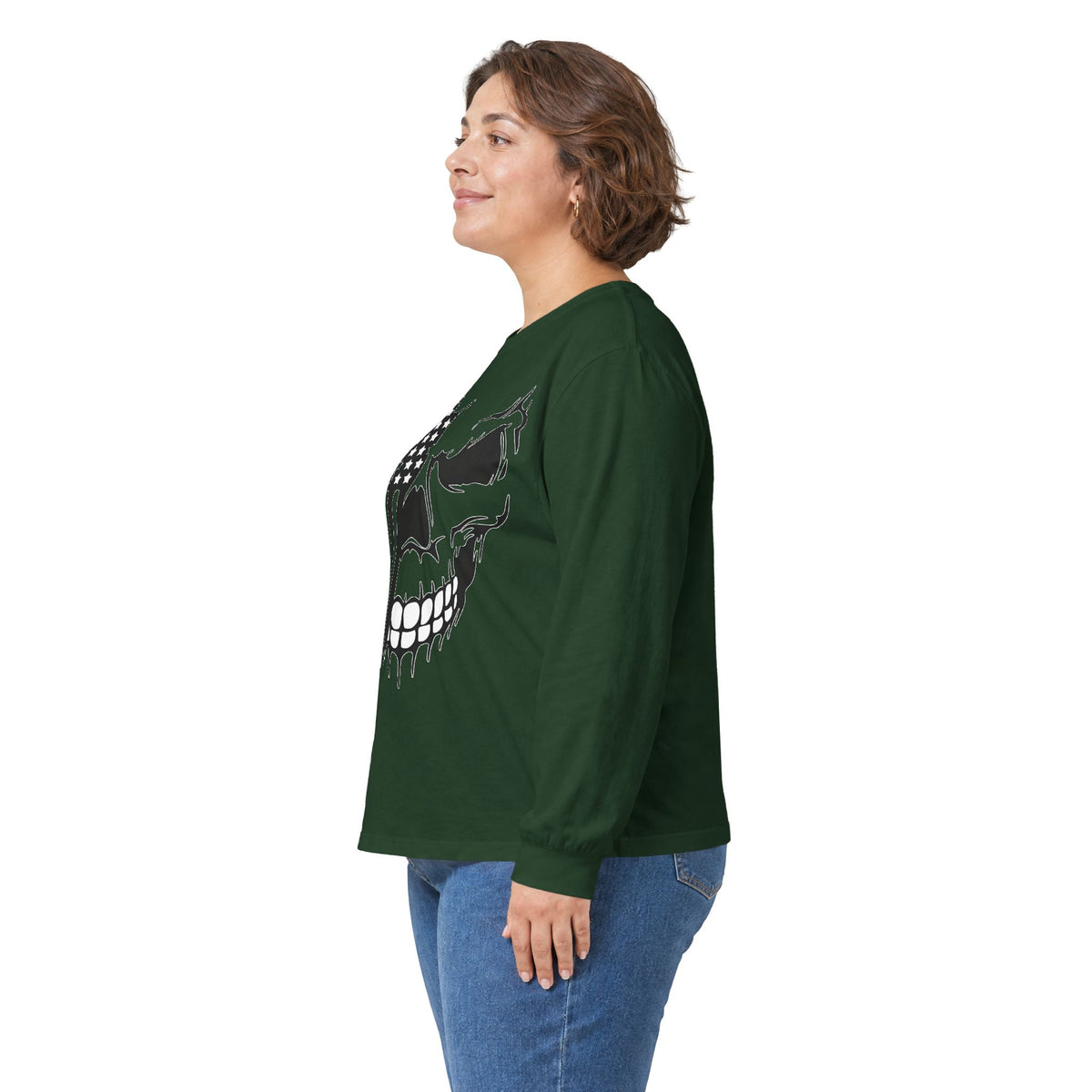 Stars, Stripes & Skulls - Unisex Ultra Cotton Long Sleeve Tee