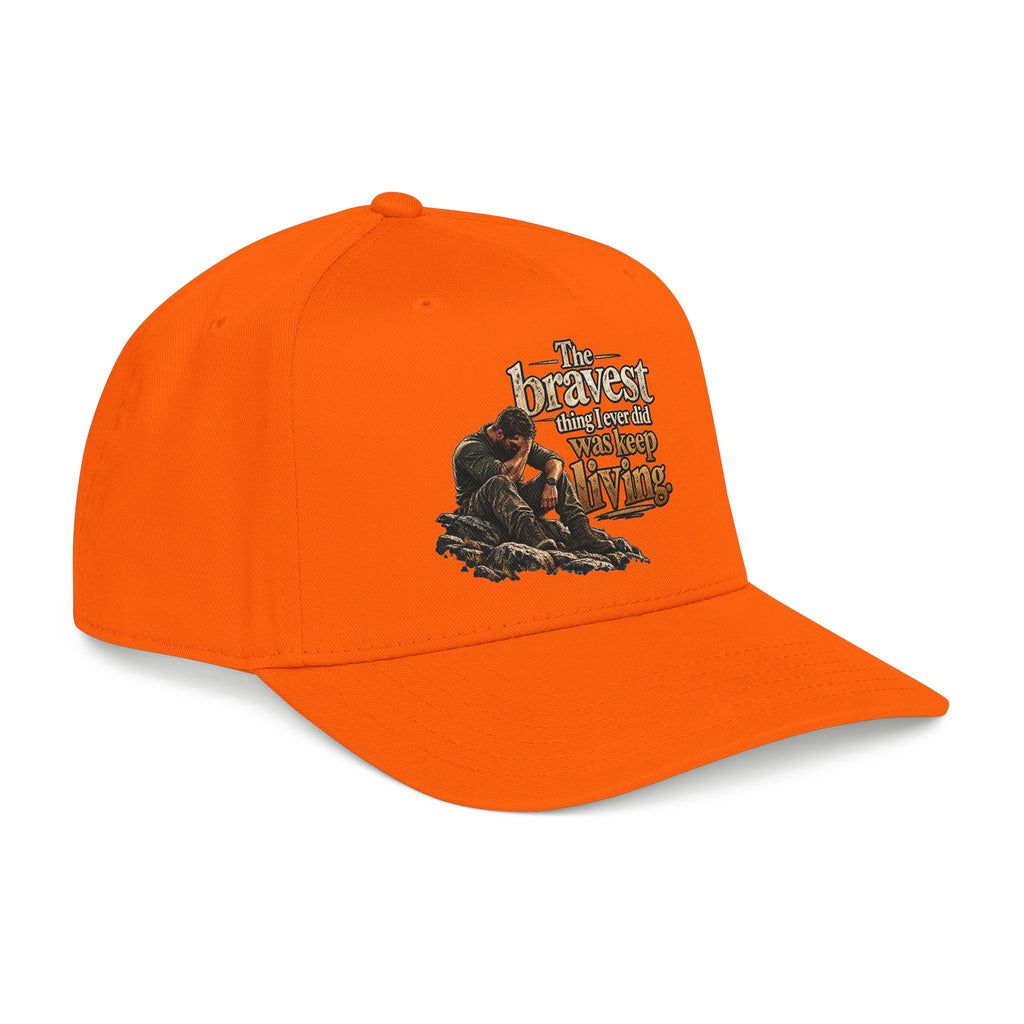 The Bravest Thing I Ever Did Was Keep Living - OTTO Baseball Hat
