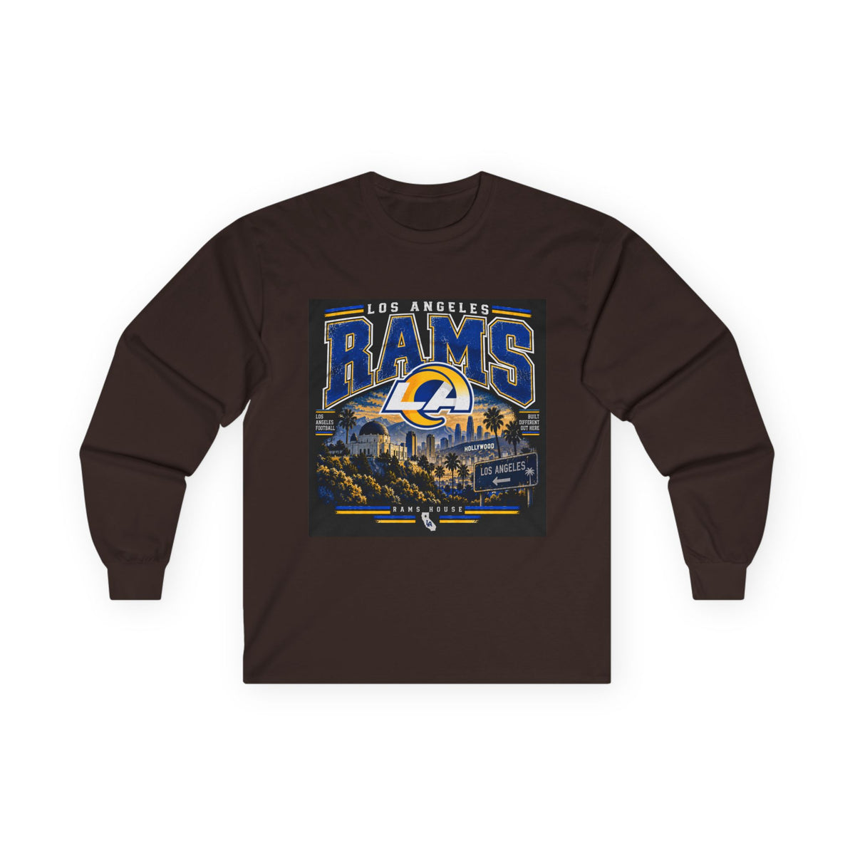 LA Rams House Pride - Unisex Ultra Cotton Long Sleeve Tee