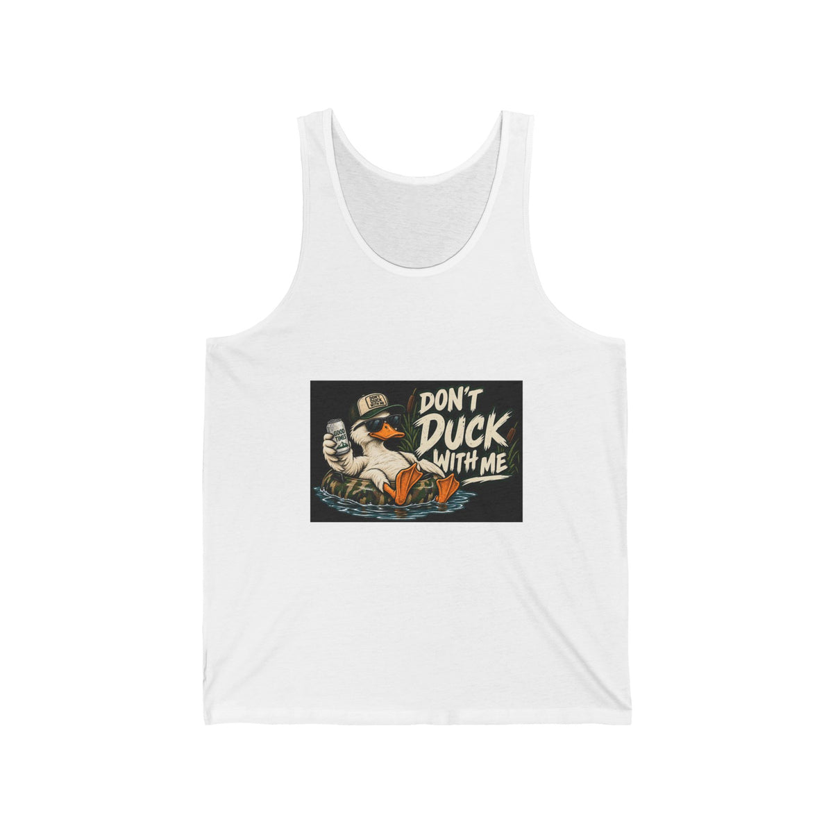 Duck With Me Camo - Athletic Tank