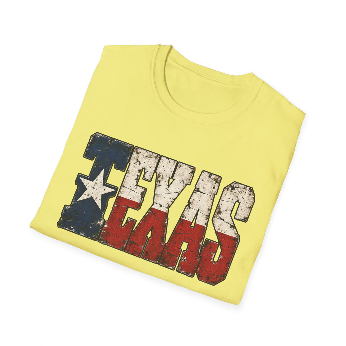 Texas Flag Block Letters - Classic Tee