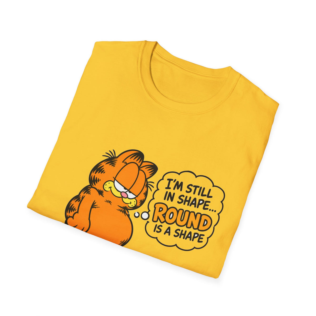 Round Shape Garfield - Classic Tee