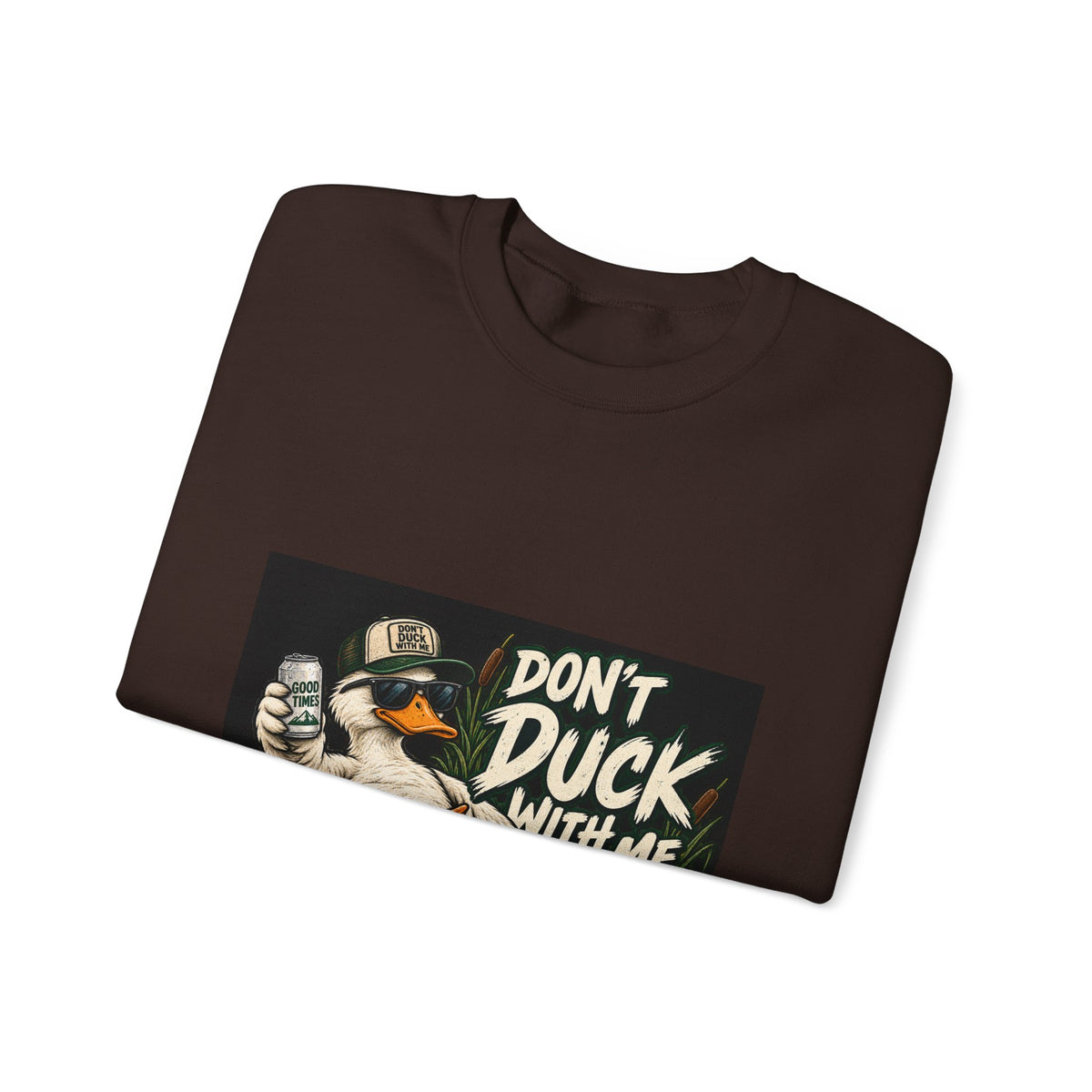 Duck With Me Camo - Crewneck Sweatshirt
