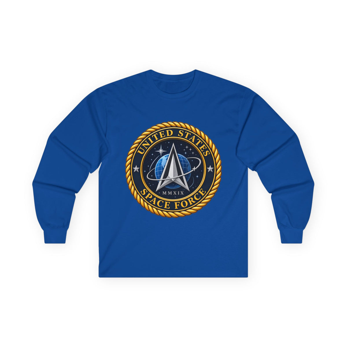 U.S. Space Force Emblem - Unisex Ultra Cotton Long Sleeve Tee