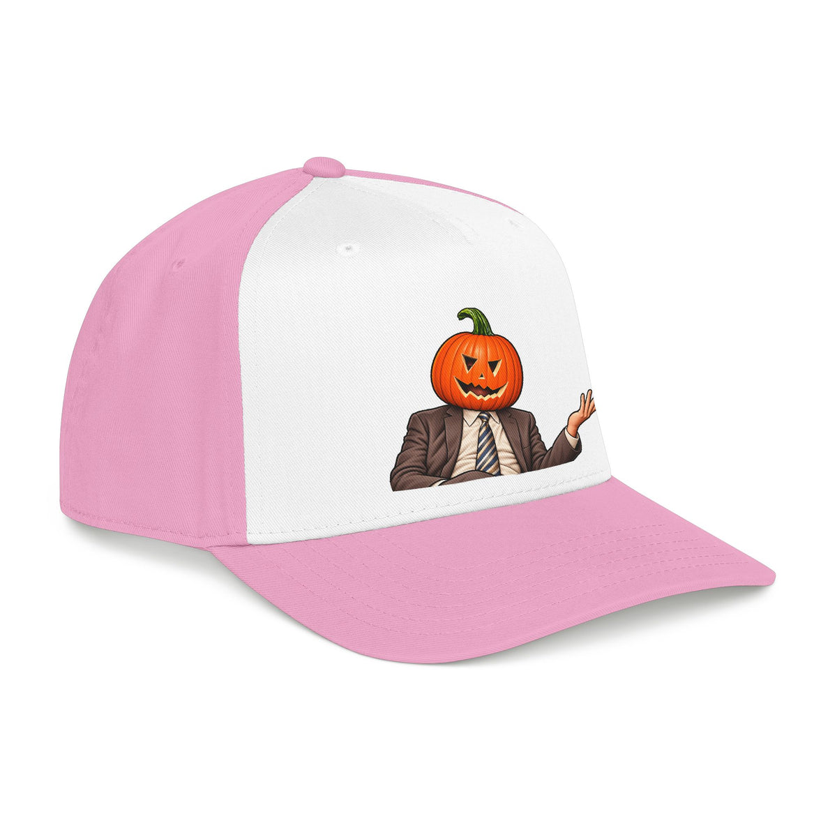 Pumpkin Head Office Cartoon - OTTO Baseball Hat