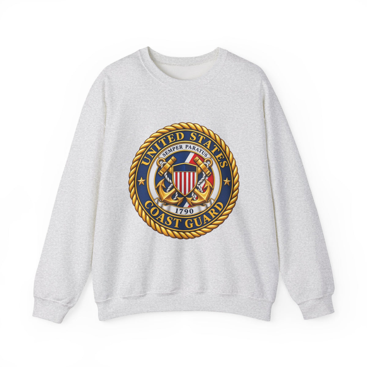 U.S. Coast Guard Emblem - Crewneck Sweatshirt
