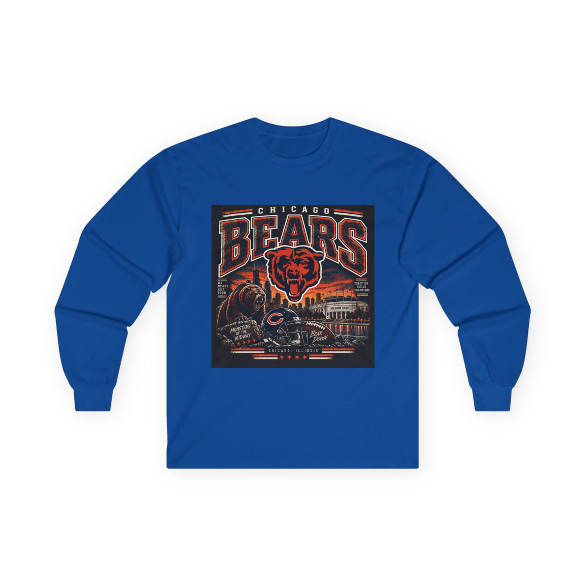 Chicago Bears Pride - Unisex Ultra Cotton Long Sleeve Tee