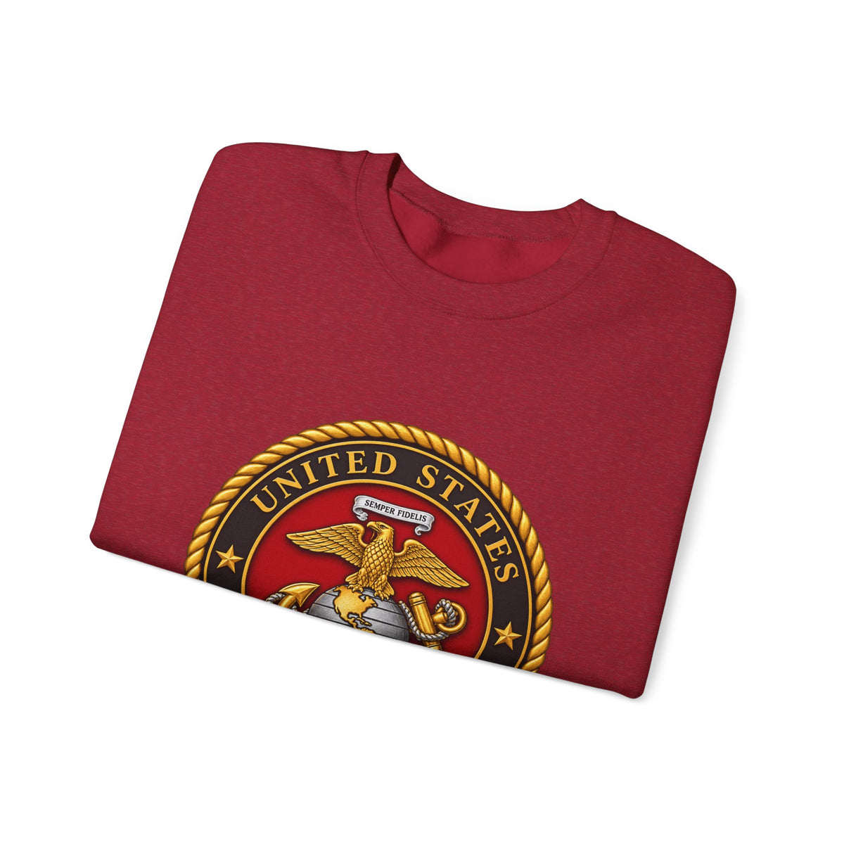 U.S. Marine Corps Emblem - Crewneck Sweatshirt