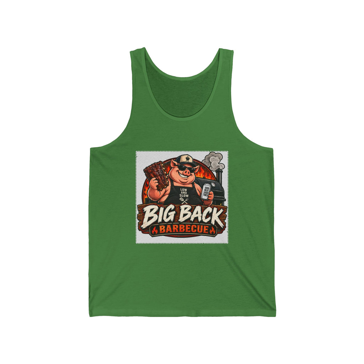 Big Back Barbecue - Athletic Tank