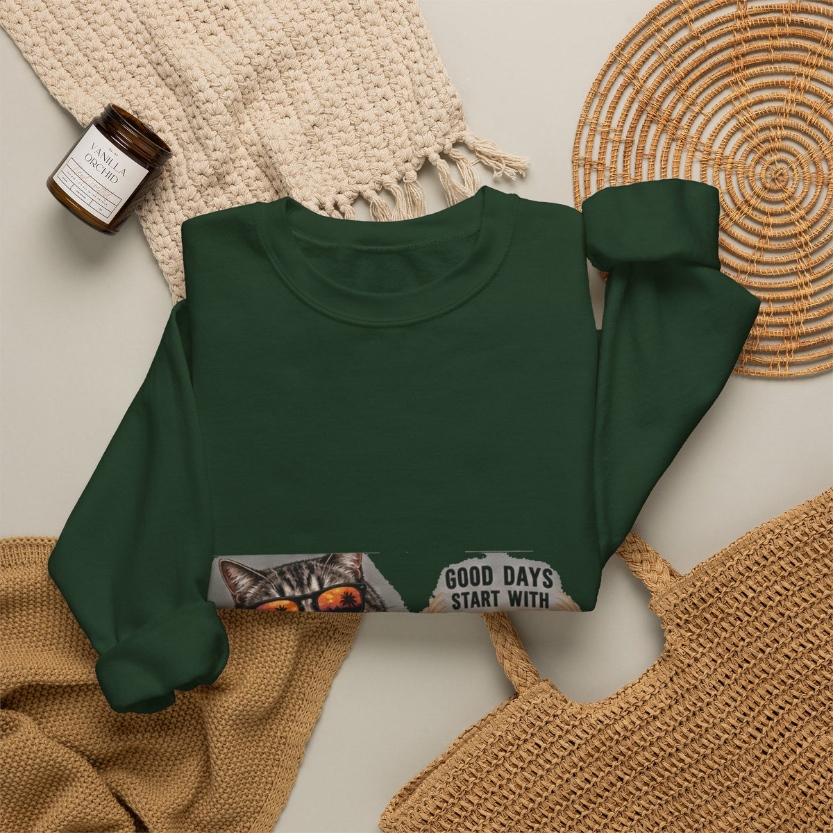 Cat Lover - Crewneck Sweatshirt