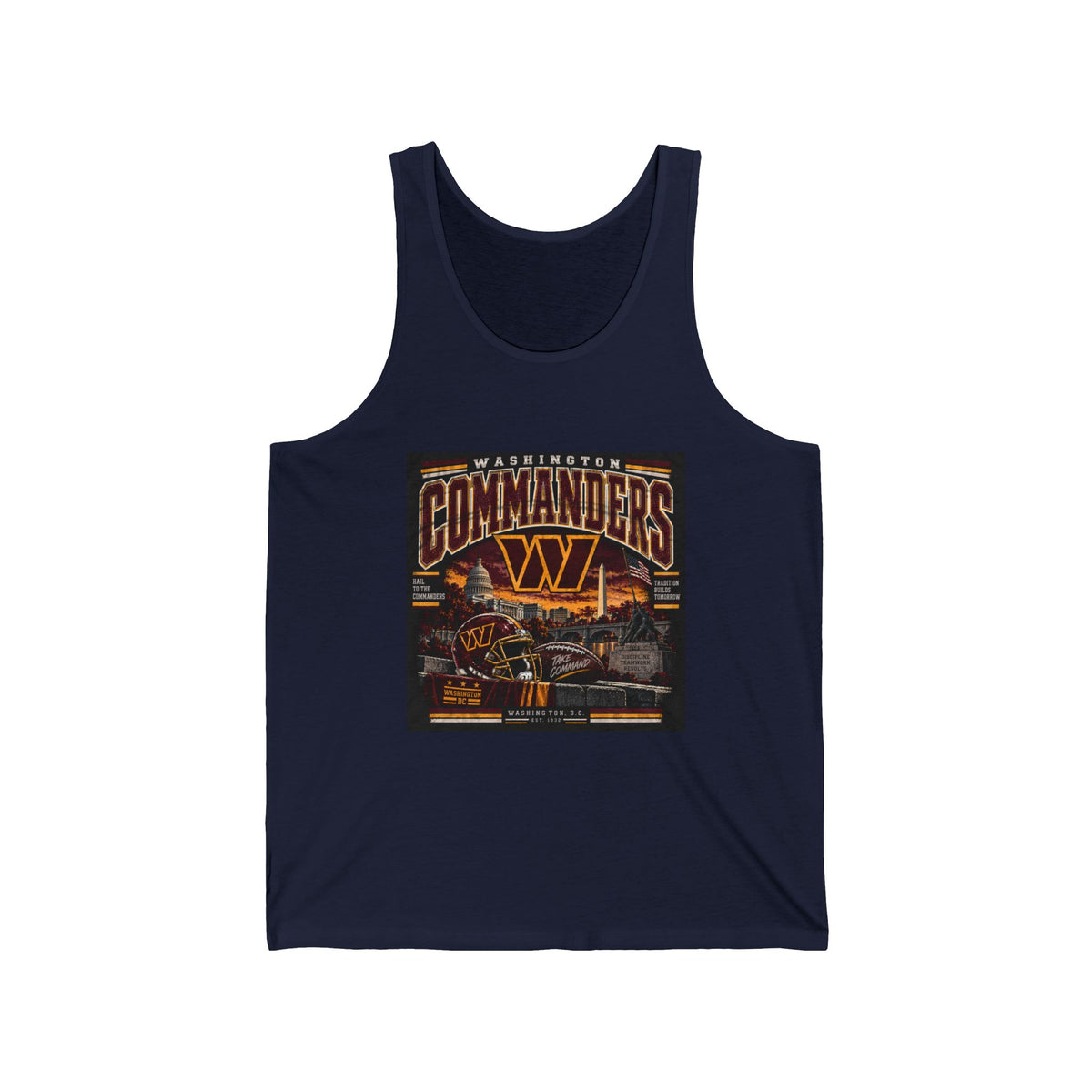 Washington Commanders Pride - Athletic Tank