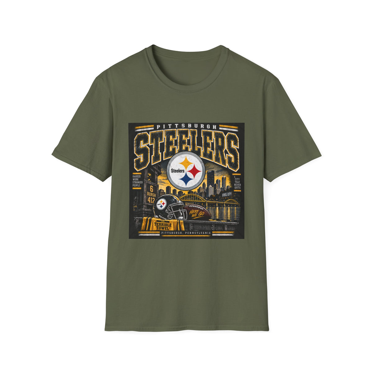 Pittsburgh Steelers Steel City Pride - Classic Tee