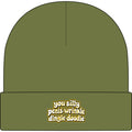 You Silly Penis-Wrinkle Dingle-Doodie - AS Colour 1107 Cuff Beanie