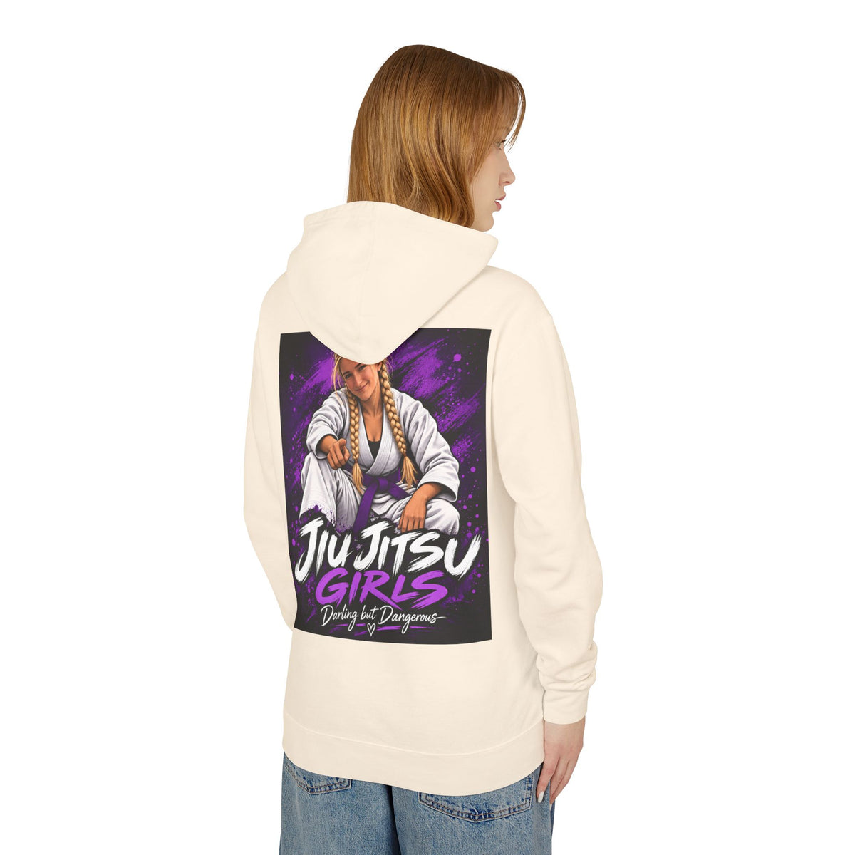 Jiu Jitsu Girls Hoodie — Women’s BJJ Martial Arts Sweatshirt