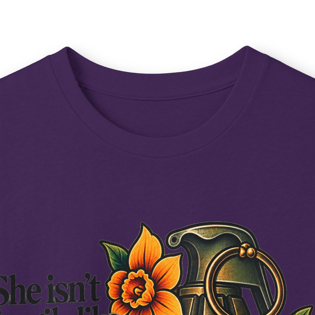 Fragile Like a Bomb - Floral Grenade - Unisex Ultra Cotton Long Sleeve Tee