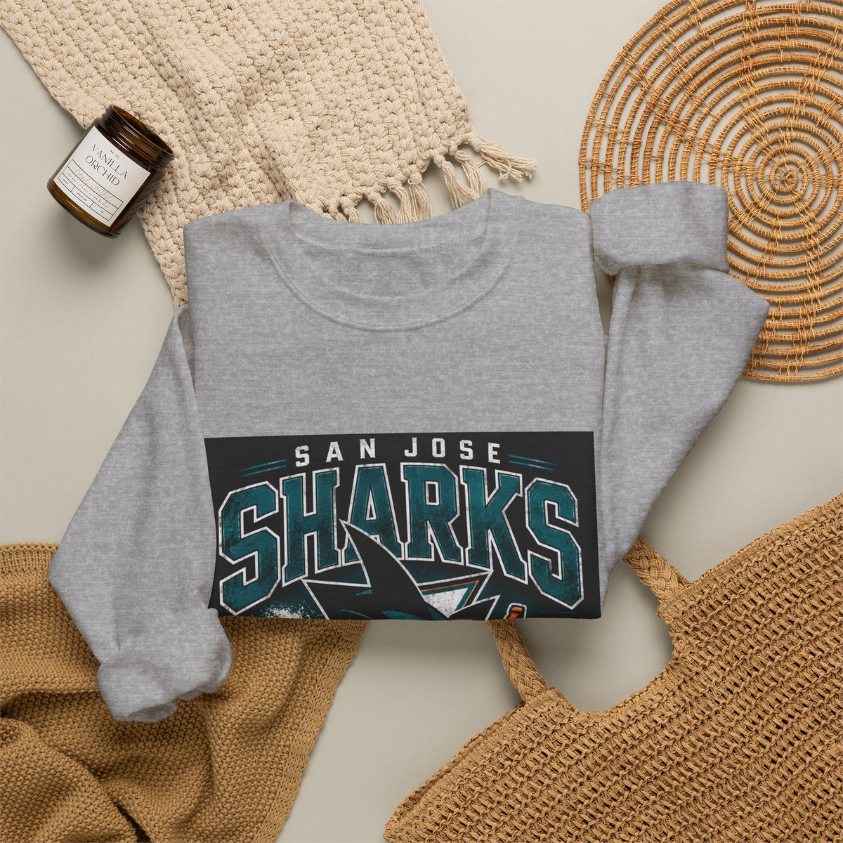 San Jose Sharks - Crewneck Sweatshirt