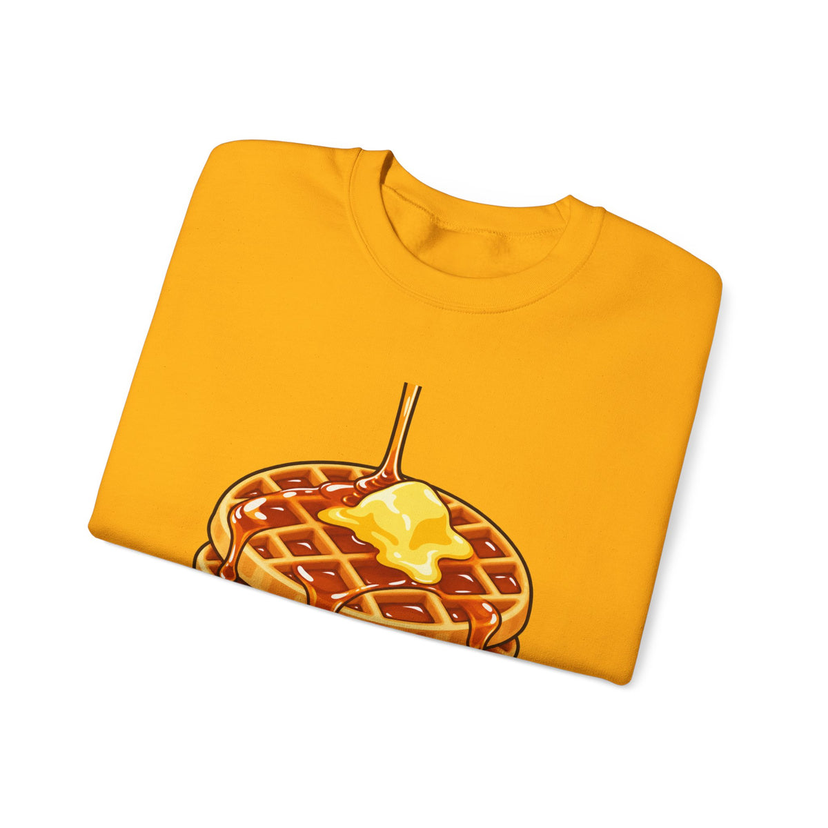 Cartoon Waffles - Crewneck Sweatshirt