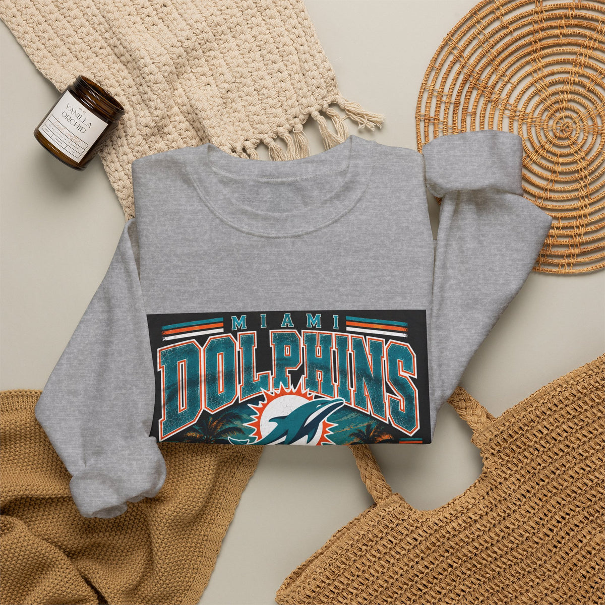 Miami Dolphins - Crewneck Sweatshirt