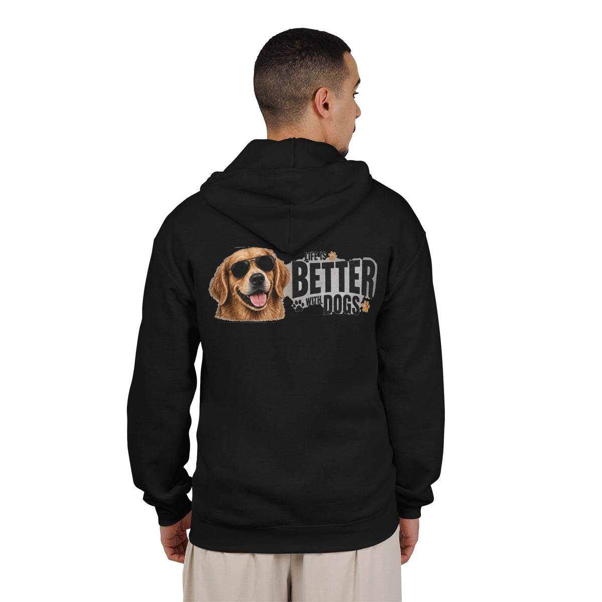 Dog Lover - Full-Zip Hooded Sweatshirt