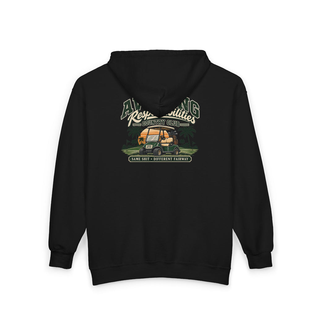 Avoiding Responsibility Country Club - Full-Zip Hooded Sweatshirt