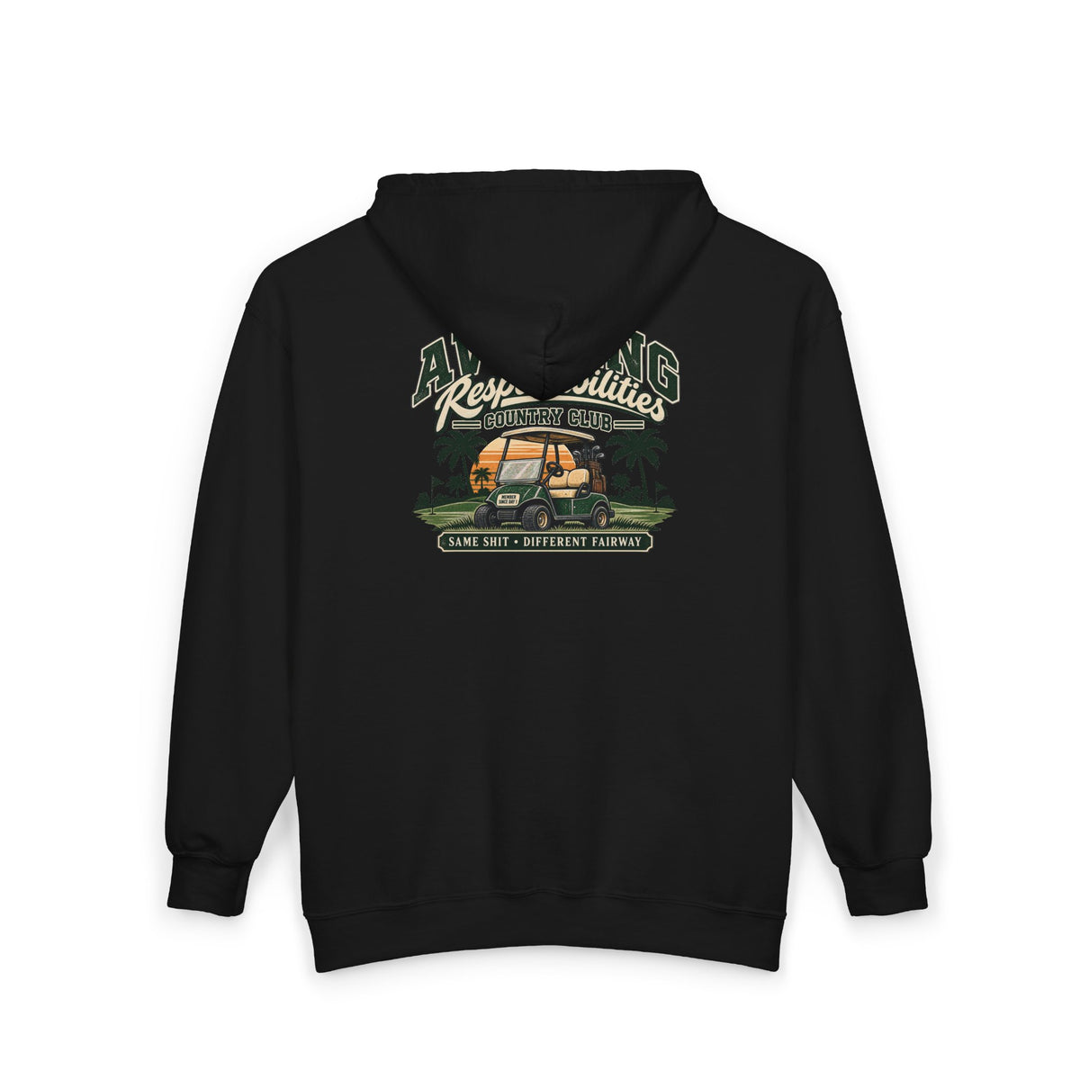 Avoiding Responsibility Country Club - Full-Zip Hooded Sweatshirt
