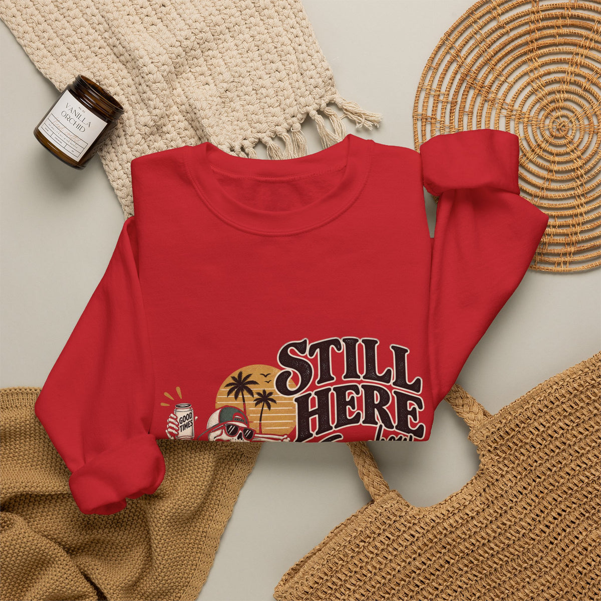 Still Here Somehow - Crewneck Sweatshirt