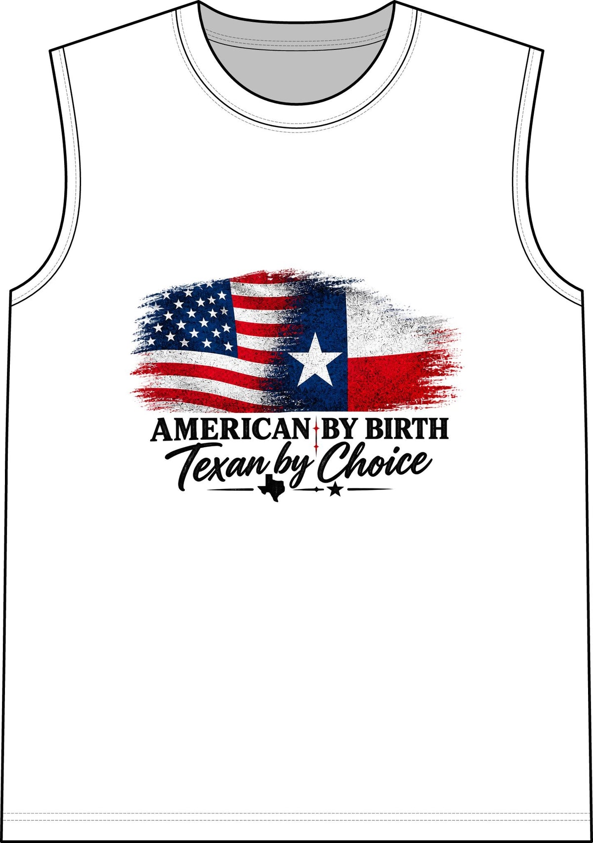 American by Birth, Texan by Choice - Classic Tank