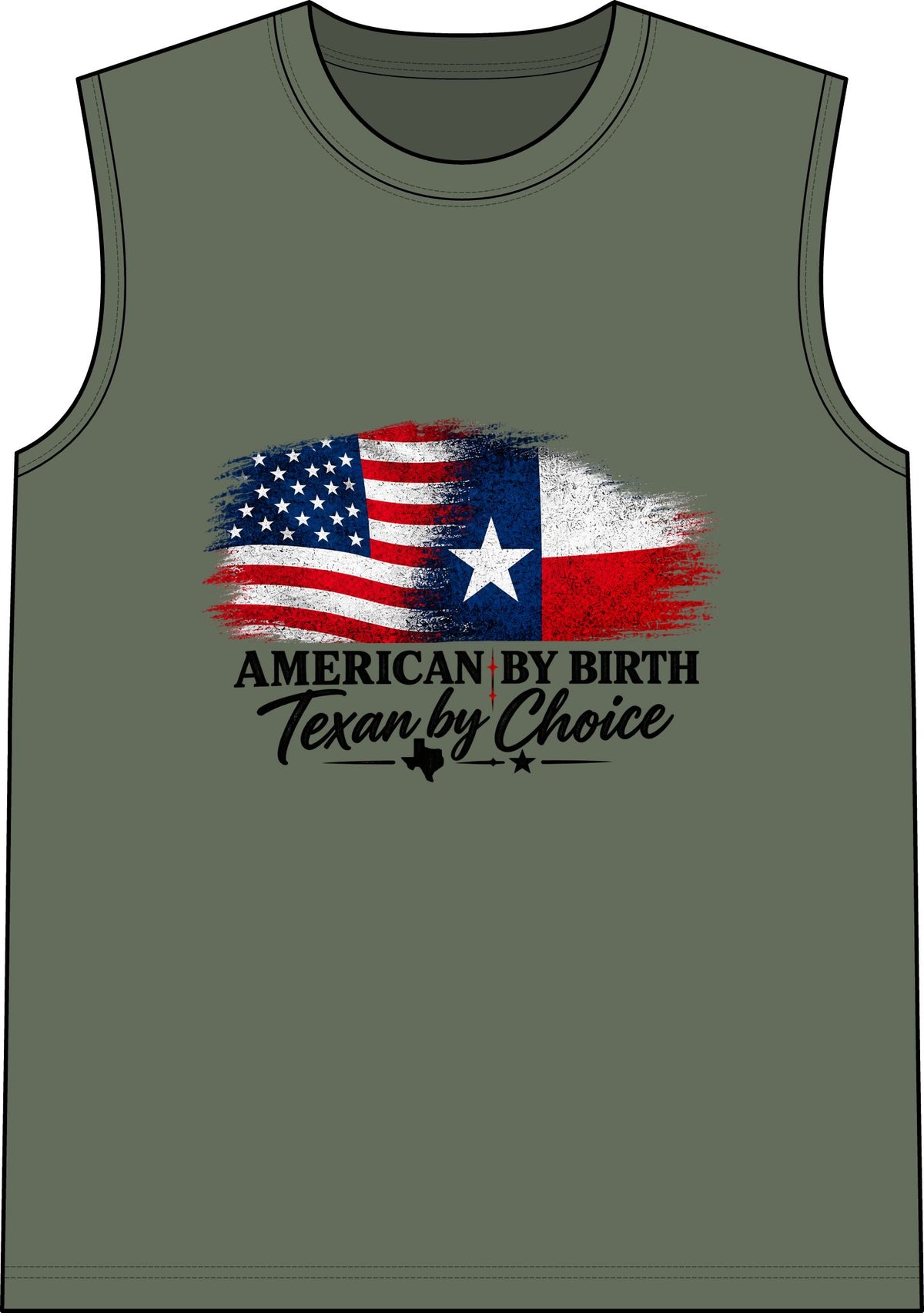 American by Birth, Texan by Choice - Classic Tank
