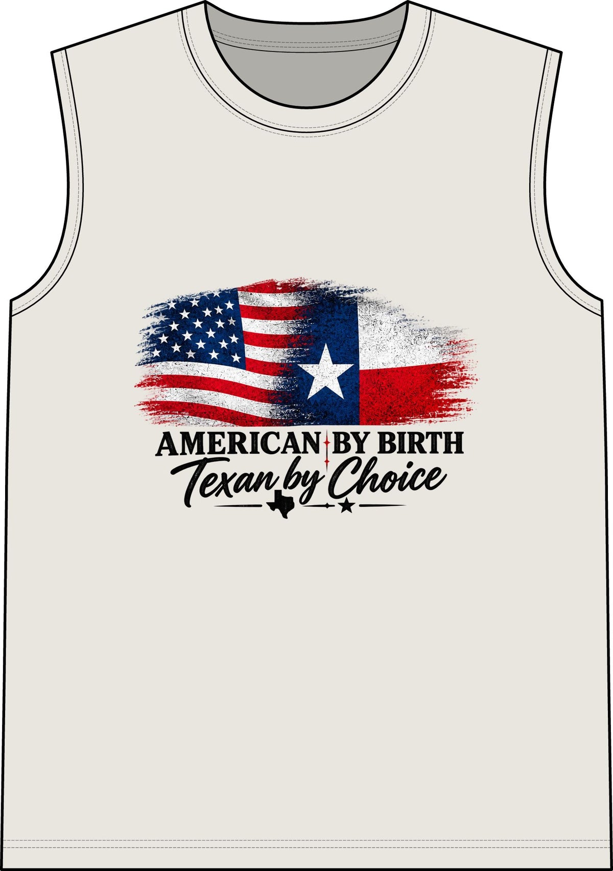 American by Birth, Texan by Choice - Classic Tank