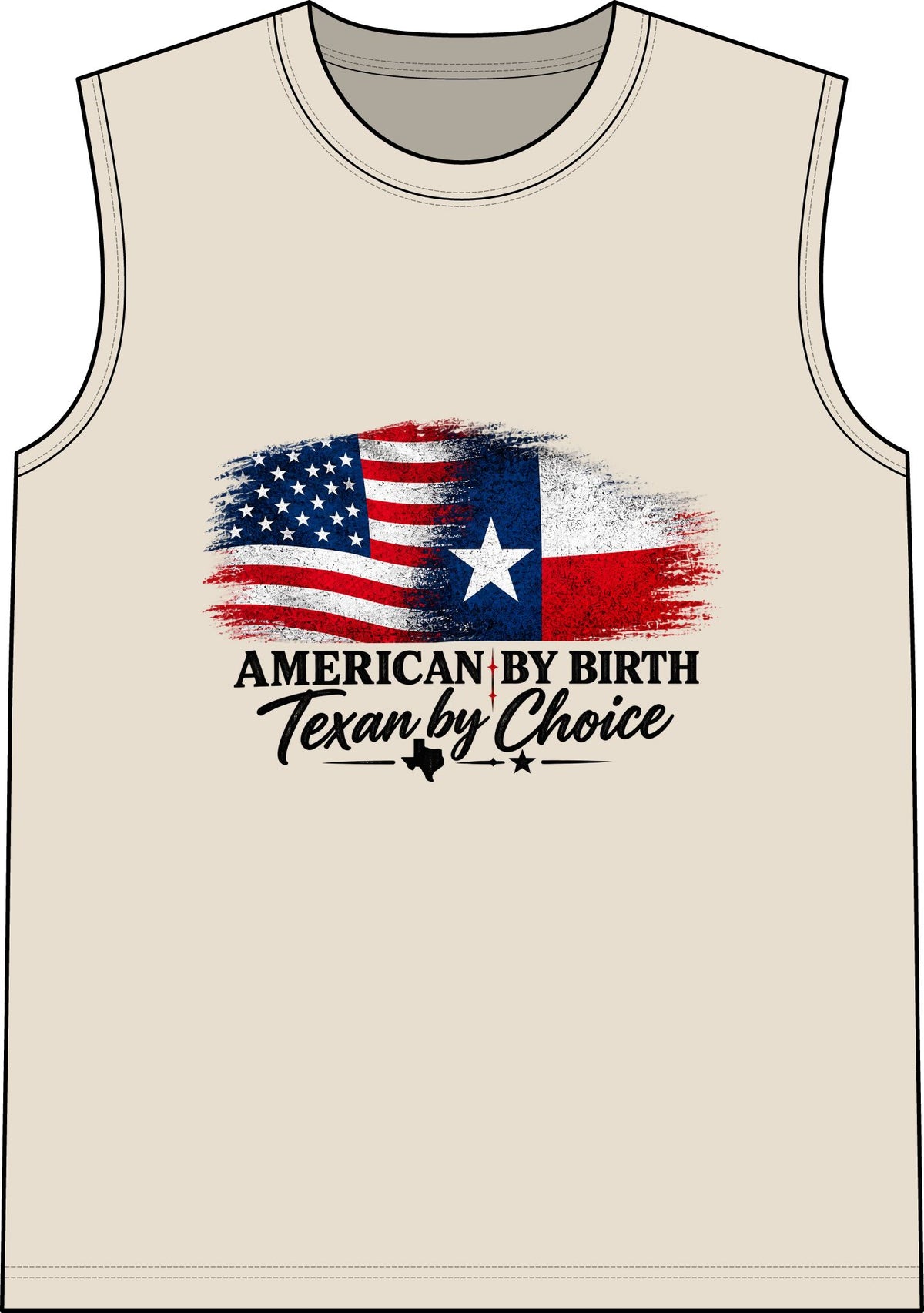 American by Birth, Texan by Choice - Classic Tank