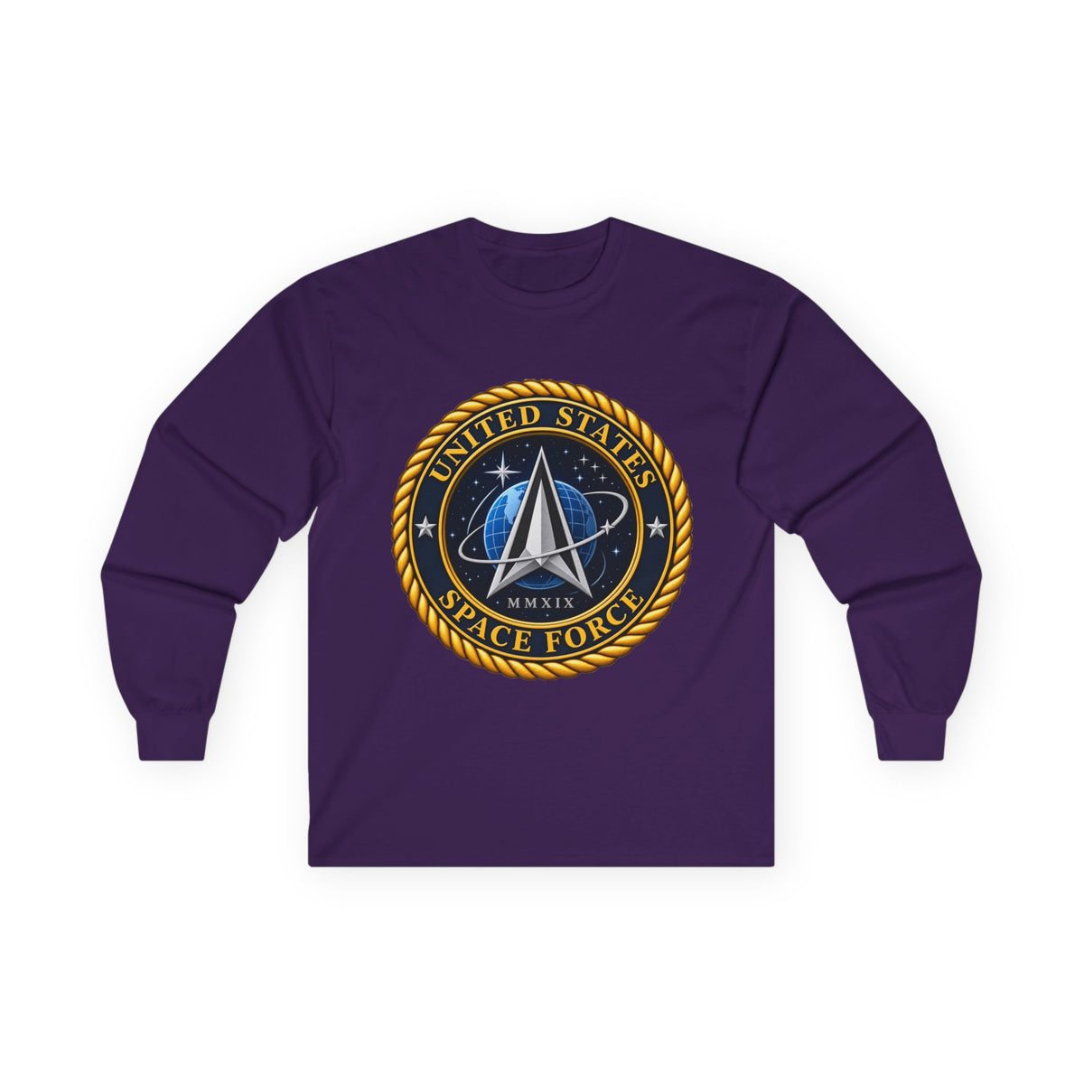 U.S. Space Force Emblem - Unisex Ultra Cotton Long Sleeve Tee