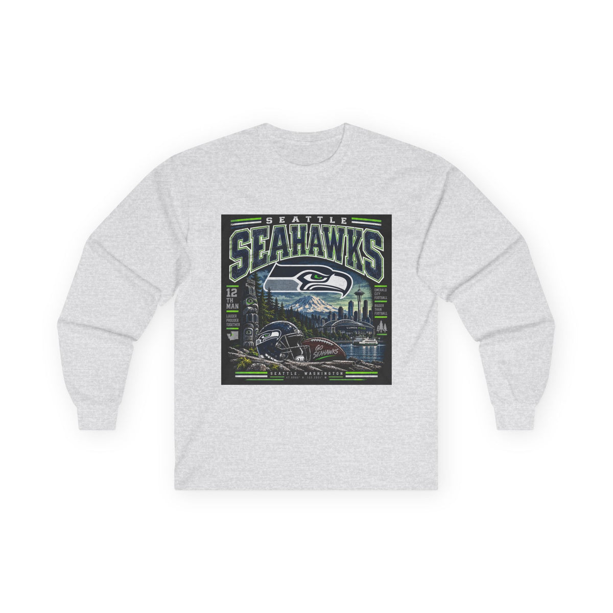 Seattle Seahawks Pride - Unisex Ultra Cotton Long Sleeve Tee