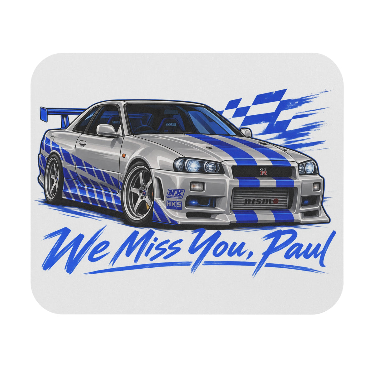 We miss you Paul - Mouse Pad