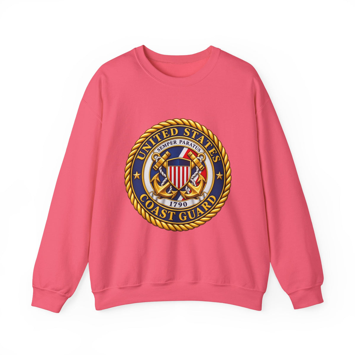 U.S. Coast Guard Emblem - Crewneck Sweatshirt