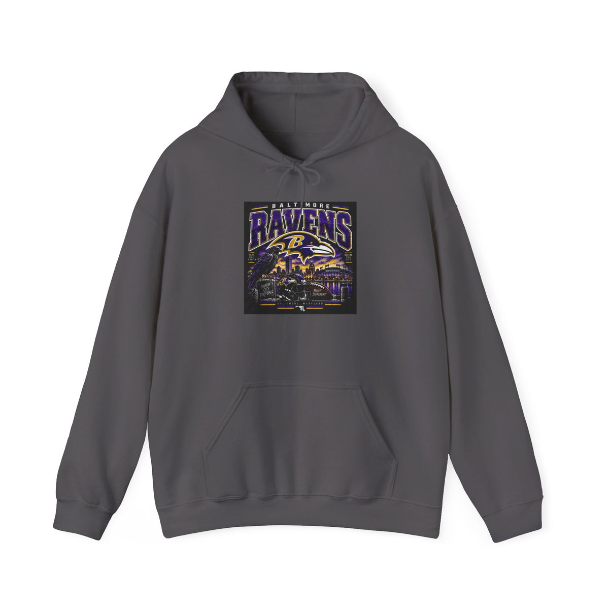 Baltimore Ravens Skyline Tee - Hoodie