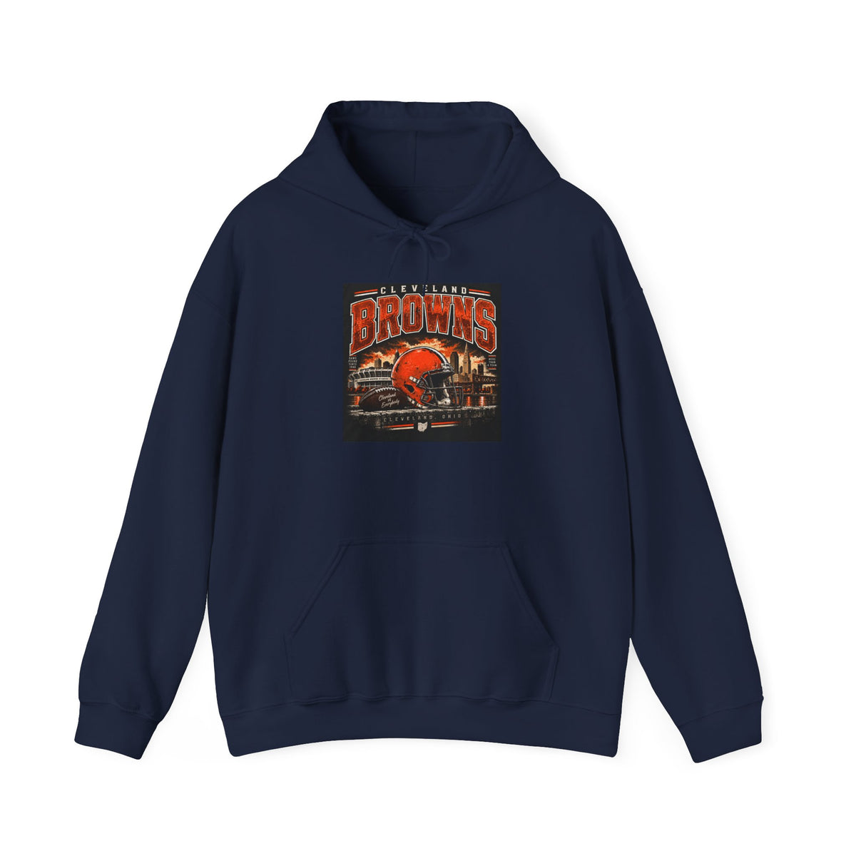 Cleveland Browns Skyline - Hoodie