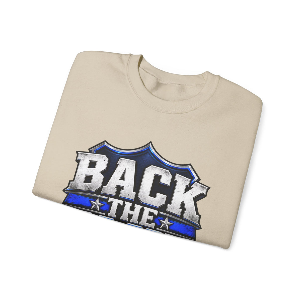 Back the Blue Shield - Crewneck Sweatshirt