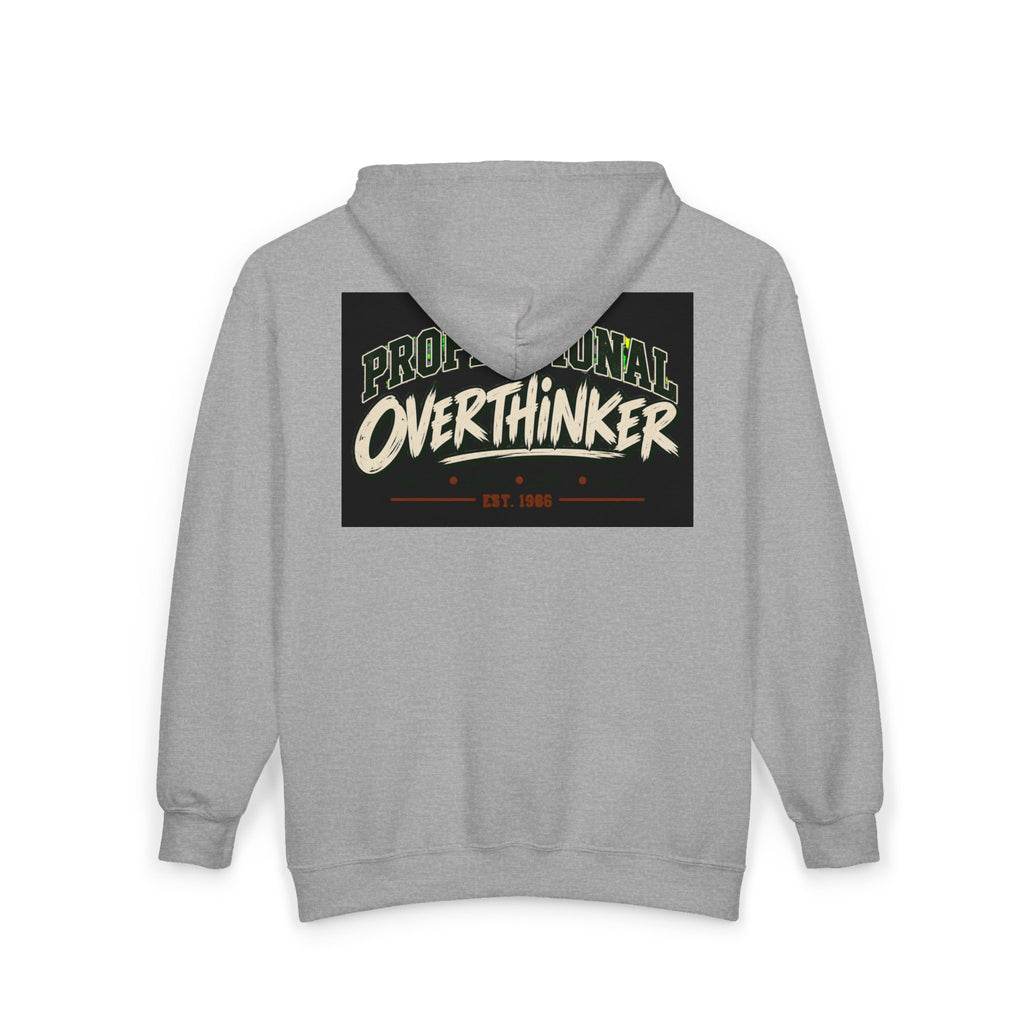 Professional Overthinker - Full-Zip Hooded Sweatshirt