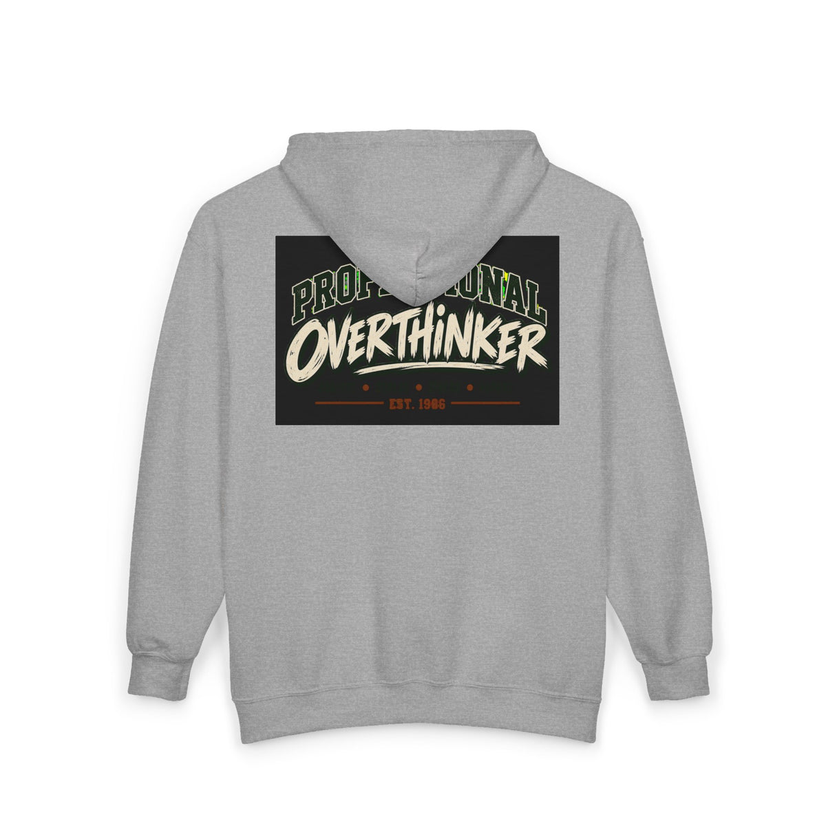 Professional Overthinker - Full-Zip Hooded Sweatshirt