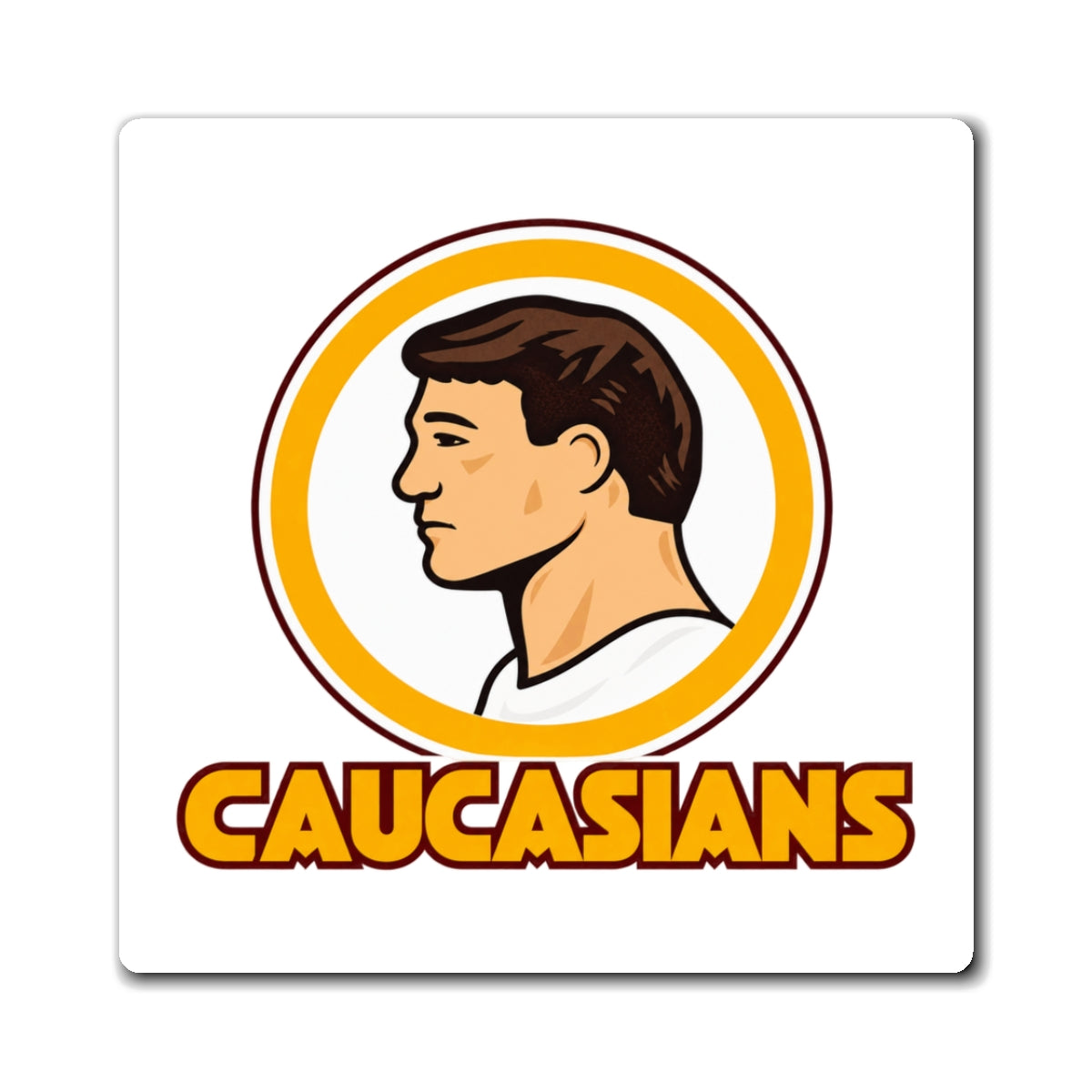 Caucasians - Level Text - Magnet