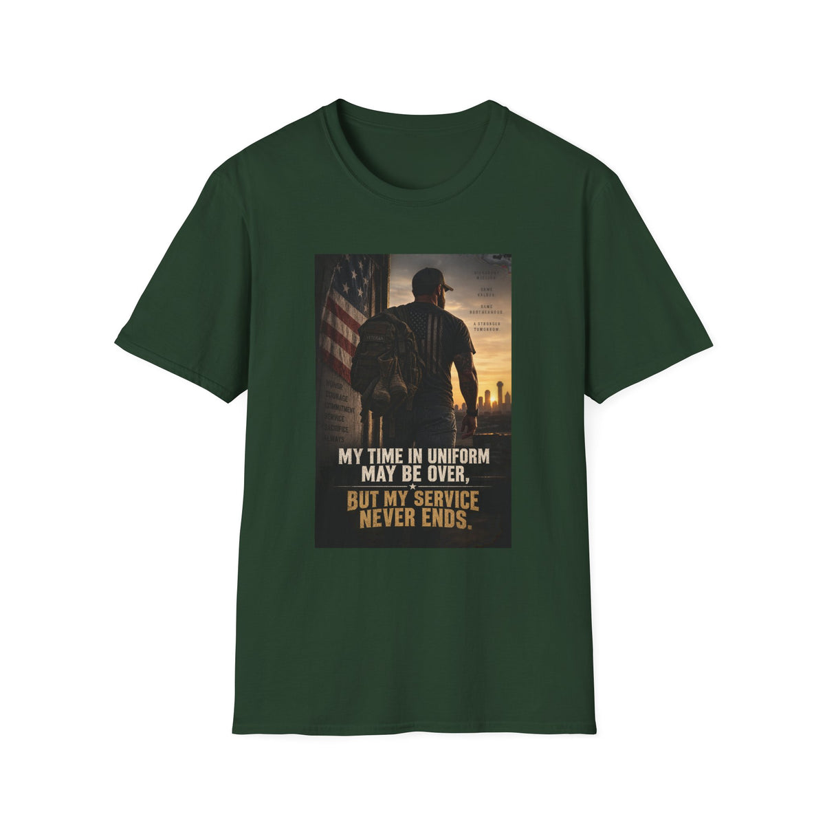 Service Never Ends - Classic Tee