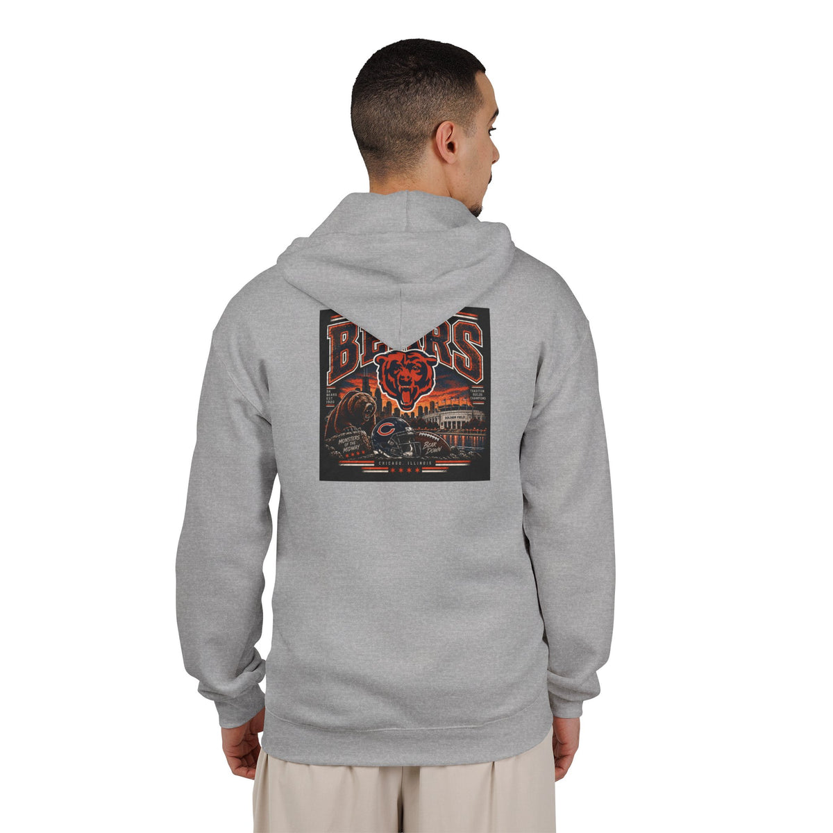 Chicago Bears - Full-Zip Hooded Sweatshirt