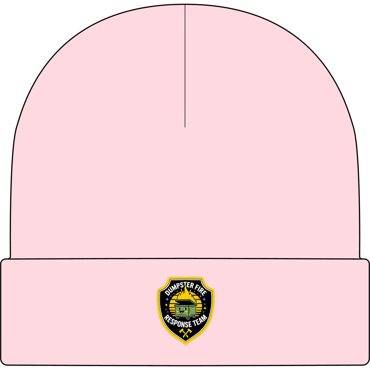Dumpster Fire Response Team - AS Colour 1107 Cuff Beanie