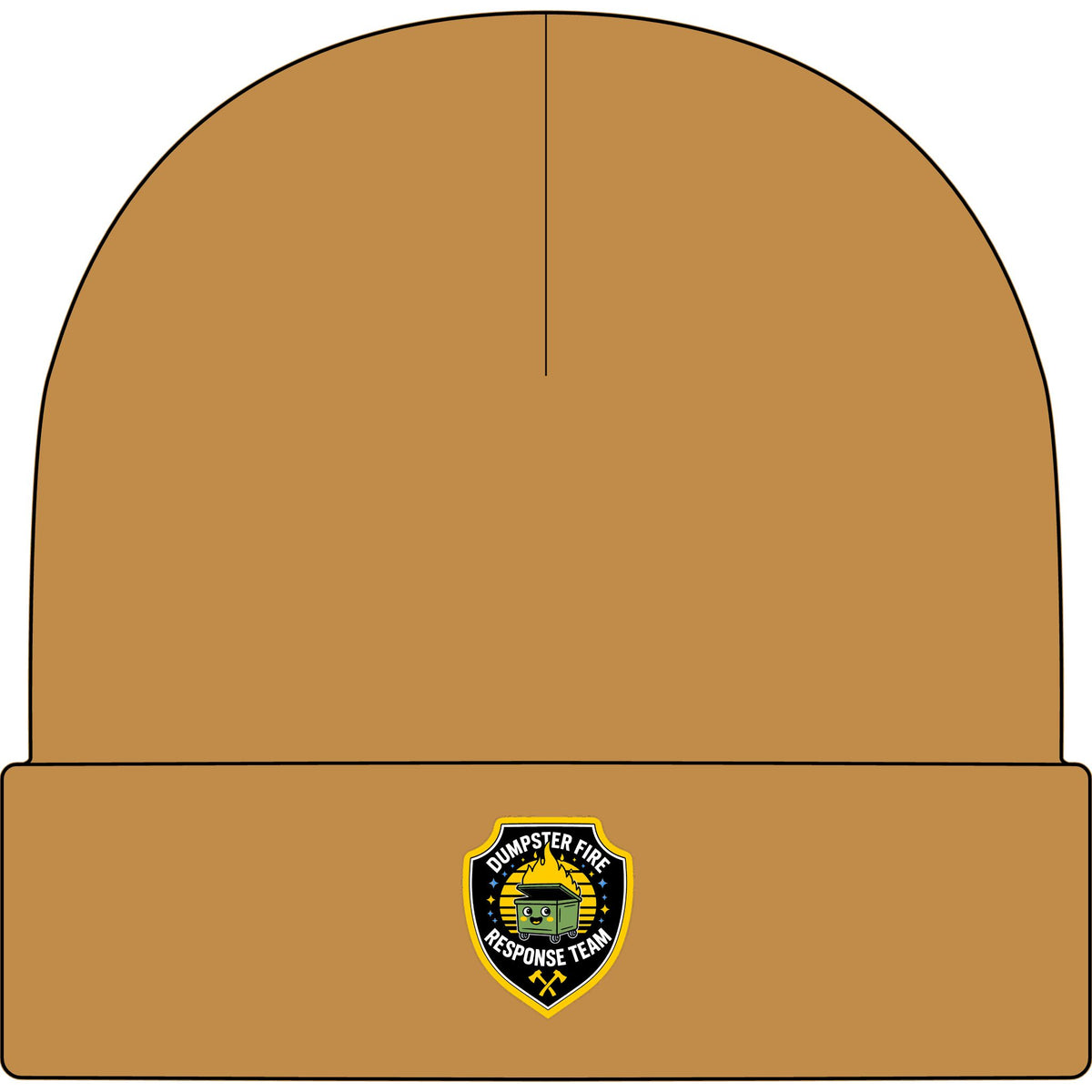 Dumpster Fire Response Team - AS Colour 1107 Cuff Beanie