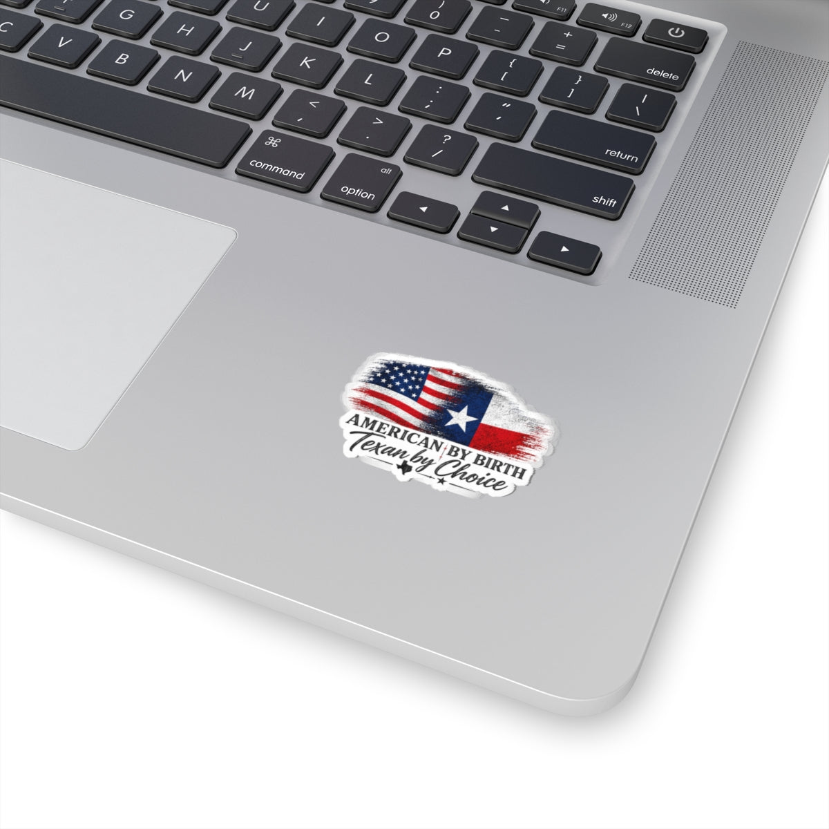 American by Birth, Texan by Choice - Kiss-Cut Sticker
