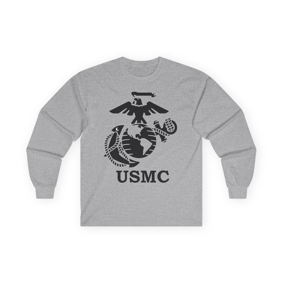 Semper Fi Emblem - Unisex Ultra Cotton Long Sleeve Tee